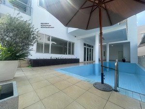 cho thuê biệt thự thảo điền hồ bơi sân vườn compound an ninh - 100 triệu/ tháng