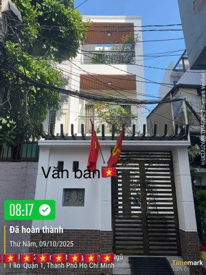 bán gấp nhà đẹp 4 tầng,hẻm vip, phố cống quỳnh, quận 1 chỉ 19.5 tỷ