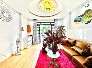 nhà mới full nội thất 4x12m trệt lầu 2pn 2wc đường số 8 p11 giá 12 triệu