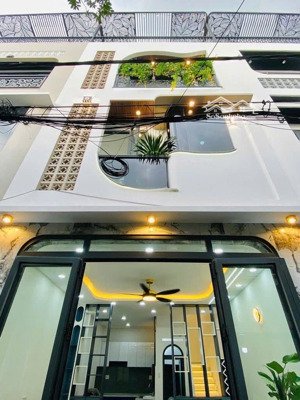 3 tầng 43m2 hẻm 3m gần công viên làng hoa đường số 59, p. 14, gò vấp 5.95 tỷ