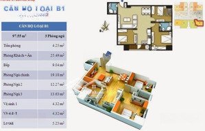 bán căn hộ chung cư 3pn, 2wc tại the pride, 6,95 tỷ, 98m2, hà đông . lh e lợi : 