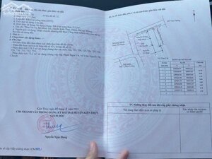 Bán lô đất tại Vũ Vị - Minh Tân - Kiến Thụy - Hải Phòng