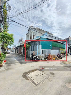 bán nhà cấp 4 gác lửng góc 2 mặt tiền p. an phú, tp. thuận an 2ty750 tl