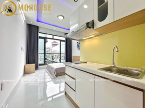 cho thuê phòng trọ 1pn balcony full nội thất gần khu ẩm thực phan xích long