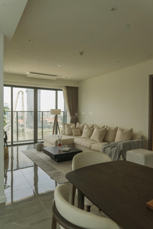 opera: cho thuê 3pn - view trực diện cầu ba son, sông sài gỏn - nội thất đẹp