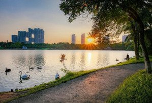 chào bán căn hộ 2pn view sông hồng ngắm hoàng hôn siêu hiếm tòa sf2 sky forest, giá chỉ 5.4 tỉ bp