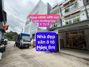 bán nhà thạnh lộc q12 ( gần cầu vượt ngã tư ga