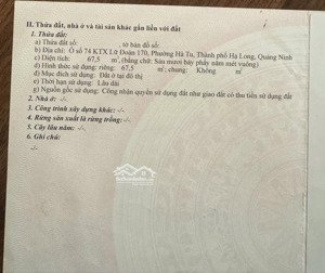 bán đất ô góc lữ đoàn 170 hà tu quảng ninh