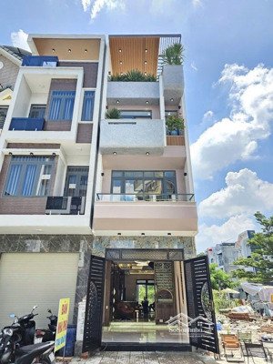 bán nhà 1trệt 2lầu 4pn đường thông buôn bán an phú thuận an