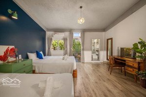 (ncc) cho thuê nhà 2 tầng gần biển mân thái - 3pn full nội thất diện tích: 90m² x2 tầng