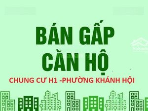 bán căn hộ h1 lầu 7 view mặt tiền đường hoàng diệu , phường khánh hội (p.9 cũ) tphcm
