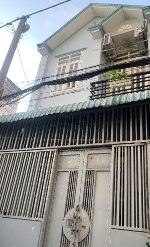 mặt tiền kinh doanh đường hồ văn tư, thủ đức, 96m2, ngang 4.7m. 1 trệt 1 lầu, 4pn