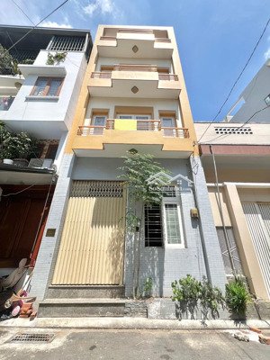 định cư - rất gấp! 2 mặt hxh trước sau bùi đình túy, bt. dt 5x19m - 90m2, 4 tầng đẹp chỉ 17,5 tỷ tl