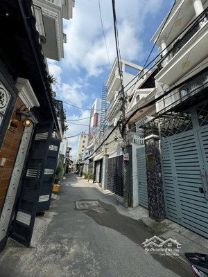 nhà 3tầng lê văn thọ p11. gvdt 128m2(6x21m)hem xe hơi chánh nhau chdv. 18p nhỉnh 15tỷ