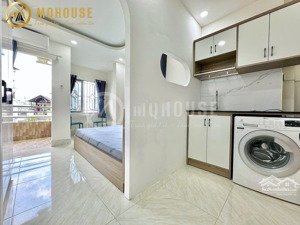 [khai trương] căn hộ 1pn - balcony, nội thất mới 100%, máy giặt riêng - ngay gần chợ bà chiểu