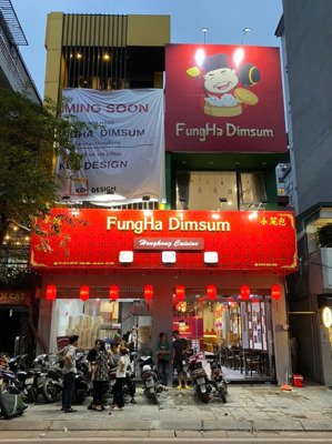 mặt bằng nhà hàng mặt phố bát đàn tuyến phố ẩm thực quận hoàn kiếm- cực đông khách du lịch ăn uống