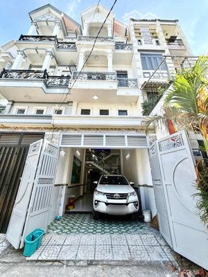 nhà 4 tầng khu phân lô hẻm 6m 1/ đường lâm thị hố, phường tân chánh hiệp, q12, dt 65,3m2 _chỉ 5.xty