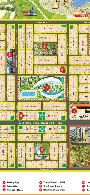 cần bán lô đất đường 22m view dịch vụ tại dự án sunflower city , phước an, đồng nai (hđ thăng long)