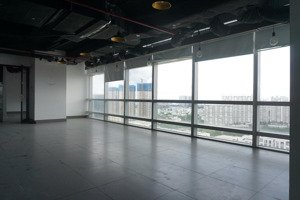 cho thuê 330m2 sàn văn phòng - hoàn thiện cơ bản, tòa nhà victory tower q7