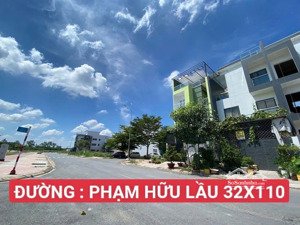 bán đất 2 mặt tiền đường: phạm hữu lầu - phước kiên nhà bè tphcm