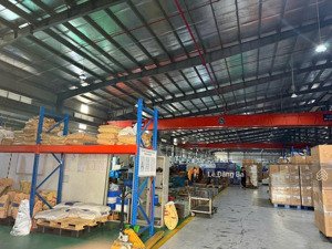 cho thuê hoặc bán xưởng trong kcn tp mới - đất 10.000m2, xưởng 6000m2, giá 5,5 usd/thương lượng