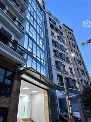 giảm 2 tỷ bán tòa văn phòng 123m2 1 hầm 9 tầng trung tâm hà đông, đường phân lô giá đầu tư