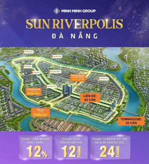 chủ đầu tư sungroup mở bán sun riverpolis đà nẵng