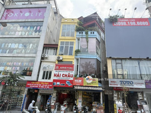 bán nhà mp thanh nhàn; 66m2, mt 6.8m; vỉa hè 3m kinh doanh sầm uất, đa dạng.