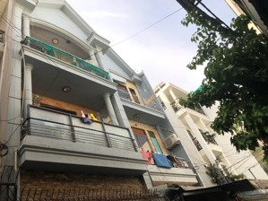 nhà phố 5 tầng, cn 128m2, p.4 tân bình, 5 tầng, ngang 5m, khai thác 8 phòng, sổ hồng riêng.