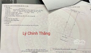 đất 2 mặt tiền đường 7m5 lý chính thắng. hoà minh.. s=177m2 (17x10.5) giá: 8.99 tỷ