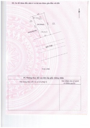 đất mặt tiền đường đt 746, gần trung tâm phường tân uyên 12x28, 200m tc