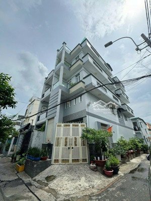 nhà góc 2 mt cư xá phú lâm a, 4.1x18m, 1 trệt 1 lửng 2 lầu 1 thượng