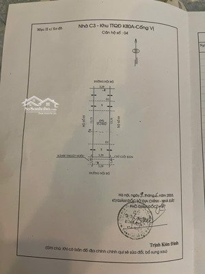 chính chủ cần bán đất ngõ 376đường bưởi-trung tâm ba đình,ngõ 3 gác,2 mặt ngõ-cách 30mra ô tô tránh