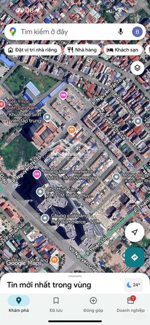 bán căn xẻ khe siêu hiếm khu vực hoàng huy mall