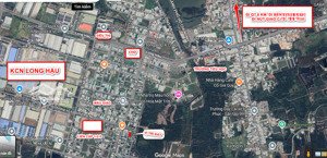 bán nền đất kdc nam sài gòn liền kề kcn long hậu, cách bến thành chỉ 18km giá ngộp ngân hàng.