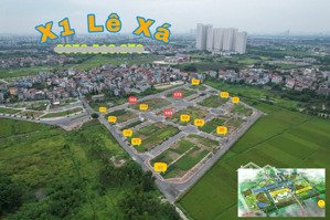 chuyển nhượng 80m2 mt 5,7m tại x1 đông hội - mai lâm. lh e doanh 
