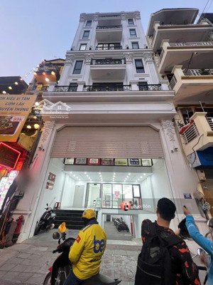 siêu đẹp, cho thuê nhà mặt phố trần kim xuyến, dt: 90m2 x 5t, mt: 5m. giá 75tr/tháng, nhận diện tốt