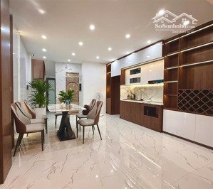 bán nhà trường chinh, sát ngã tư sở - dt 45m2 - 6 tầng thang máy, cách phố 30m, ngõ 3 gác tránh