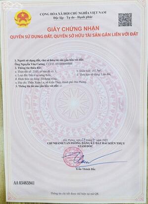 Bán đất Thanh Sơn - Kiến Thụy - Hải Phòng