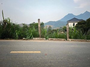 lô đất ba vì có 23m mặt tiền đường nhựa