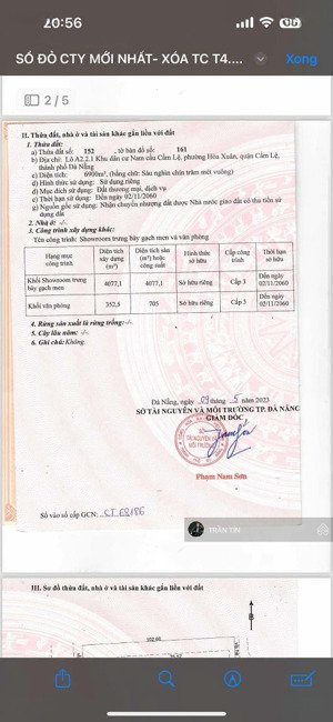 lô đất 3 mặt tiền đường phạm hùng, hoà xuân, đà nẵng, diện tích : 6900m2, giá bán : 180 tỷ