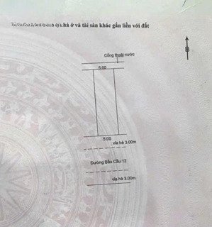 bán lô mặt tiền đường bàu cầu 12, phường hòa xuân, đà nẵng