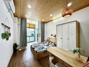 căn hộ 1 phòng ngủ ban công - máy giặt riêng - giá cực rẻ - ngay ngã tư phú nhuận - đỗ tấn phong