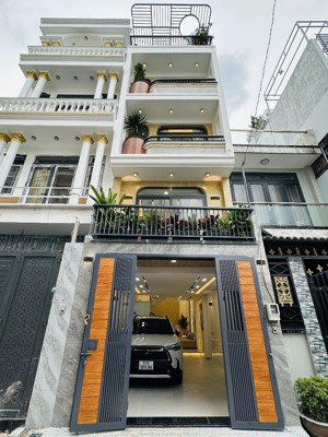 nhà 5 tầng xây mới lê đức thọ - hẻm 8m 2 ôtô tránh - khu đồng bộ - full nội thất - nhỉnh 7 tỏ