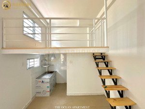 cho thuê tại xô viết nghệ tĩnh, 5,8 triệu, 35 m2, nhiều tiện ích gác cao 2m 2 không gian ngủ