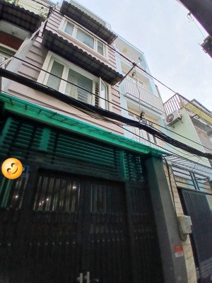 hoà hưng - h3g thông - nhà 4 tầng mới đẹp- sát hẻm xe hơi