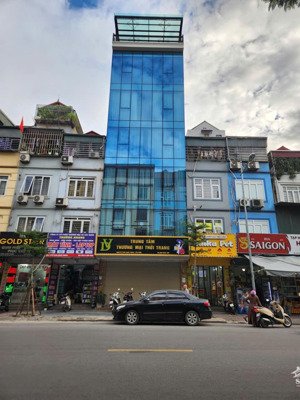 bán building mặt phố trung tâm phường cầu giấy, 115m2 mặt tiền 8.5m, cho thuê 150tr/tháng