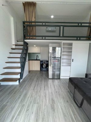 cho thuê phòng trọ có duplex có ban công,48m2,ngay điện biên phủ,gần hutech-uef,full nội thất
