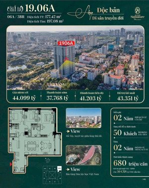 chỉ 37 tỷ căn hộ hoa hậu độc bản 3pn tại dự án cao cấp hanoi singature