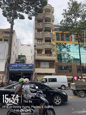 bán nhà mt an dương vương p3 q5 6 x18 hầm 6 lầu cn 120 m hdt 250 tr giá 55 tỷ